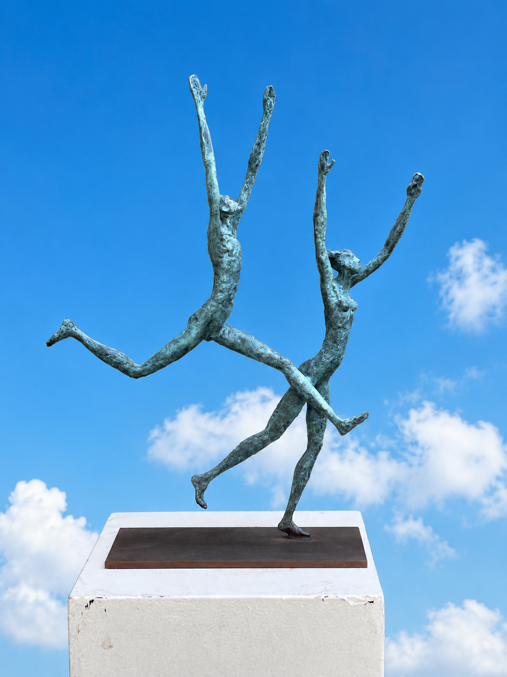 JUMPING COUPLE (PAREJA SALTANDO)