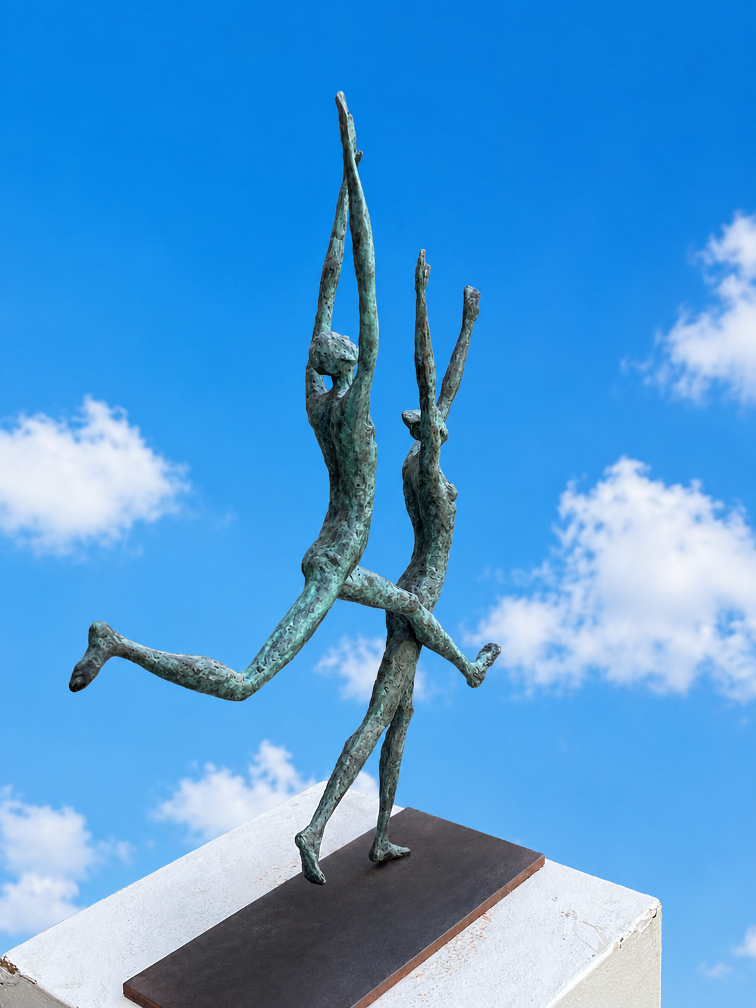 JUMPING COUPLE (PAREJA SALTANDO)